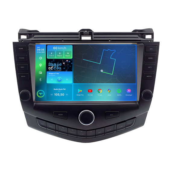 Штатна магнітола Torssen 2K Honda Accord 7 2004-2008 V2 F98256 4G Carplay DSP | Зображення 2