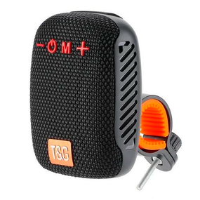 Бездротовий Bluetooth-динамік для велосипеда TG392 з радіо та гучним зв'язком, IPX5, чорний