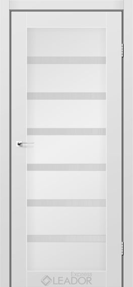 Дверь межкомнатная Leador Express MILAN Сірий Мат