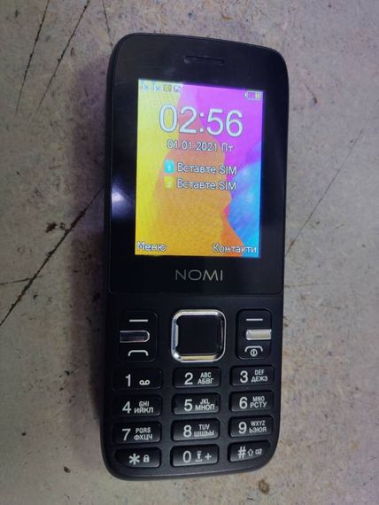 Мобильний телефон Nomi i2430 black бу | Зображення 1