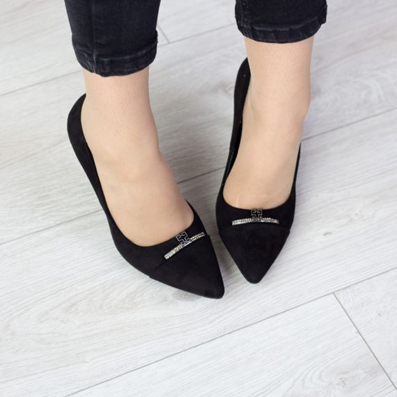 Туфли женские Fashion Becka 2533 36 размер 23,5 см Черный | Зображення 6
