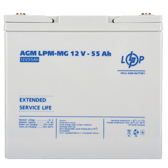 Акция. Аккумулятор мультигелевый LPM-MG 12V - 55 Ah | Зображення 3