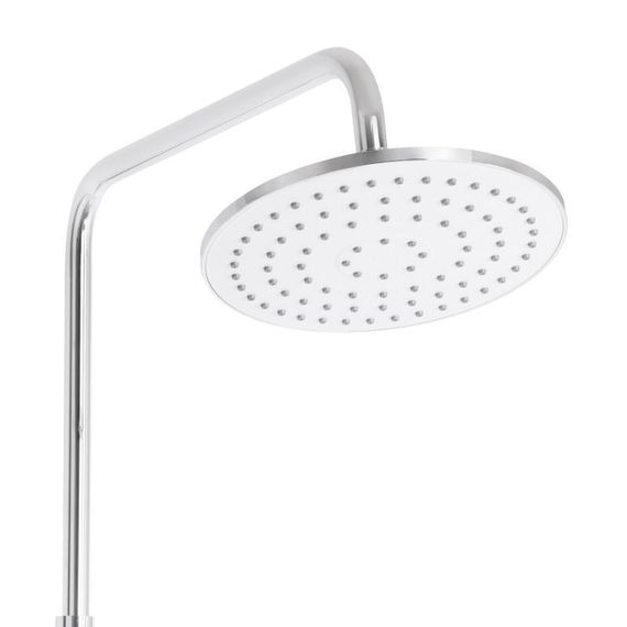 Душевая система универсальная Lidz Latwa 1031 на три потребителя (с изливом) (k35) White LDLAT1031WHI48994 | Зображення 6