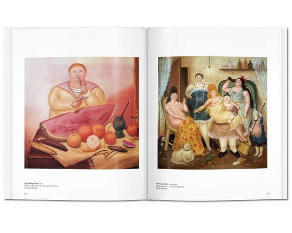 Книги про сучасне мистецтво живопису Фернандо Ботеро Botero. Mariana Hanstein, Taschen книга про художників | Зображення 4