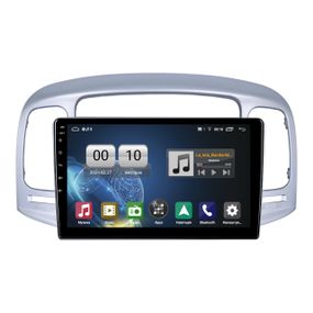 Штатна магнітола серії QIV Q1 під Hyundai Accent 3 2006-2011 Verna 2006-2009 9 дюймів