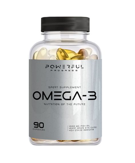 Омега для спорта Powerful Progress Atlantic Omega-3 90 Softgels