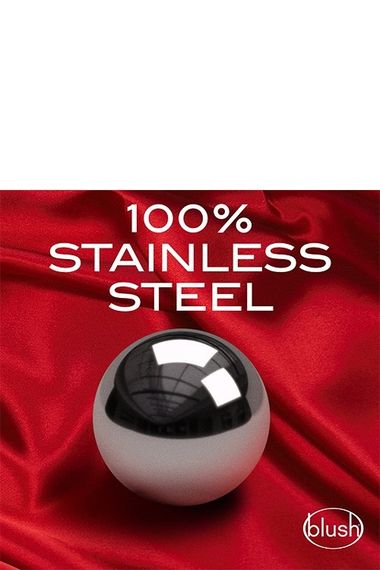 Шарики Кегеля металлические NOIR STAINLESS STEEL KEGEL BALLS sexstyle | Зображення 2