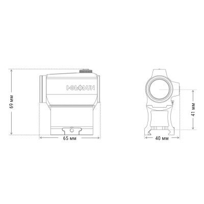 Коллиматорный прицел Holosun HS403C (747030) | Зображення 7