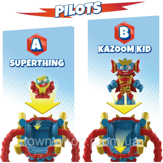 Игровой набор Супербот Шугарфан Superthings S PSTSP116IN70 робот, казум-кид, фигурка | Зображення 3
