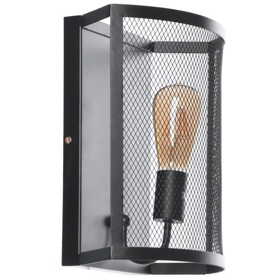 Бра настенное накладное лофт BL-400W/1 E27 BK