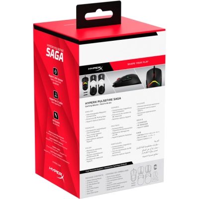 Мышка HyperX Pulsefire Saga USB Black (A2PB3AA) | Зображення 6