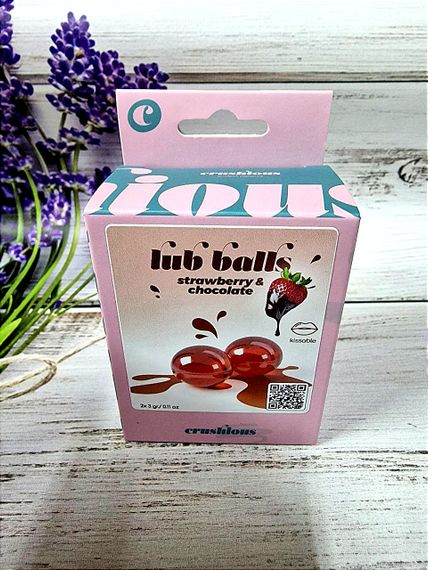 Вибухові кульки зі смаком полуниці та шоколаду Balls lub strawberry&chocolate | Зображення 6