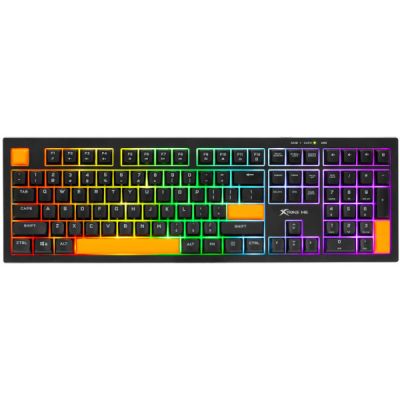 Клавиатура Xtrike ME ME KB-512 LED USB UA Black (KB-512BKUA)