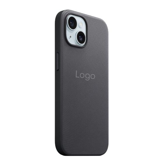 Чохол Leather Case with MagSafe для iPhone 15 Колір Чорний | Зображення 1