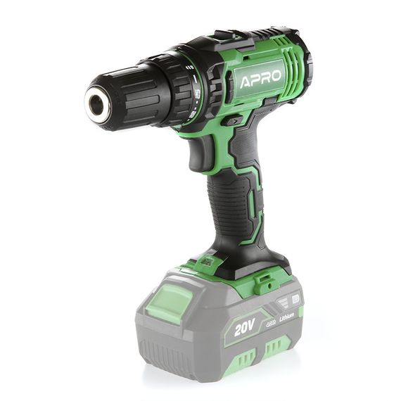 Дрель-шуруповерт APRO 20DK, 20В, без АКБ, без ЗУ, кейс | Зображення 3