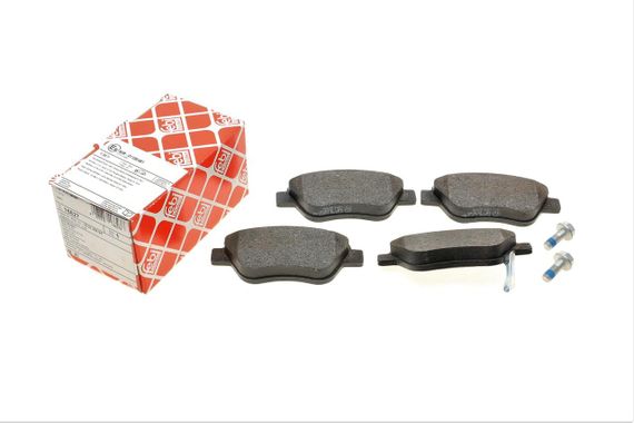 Колодки тормозные передние Fiat Doblo 01- 123x53.3x17.3  с датчика  16627