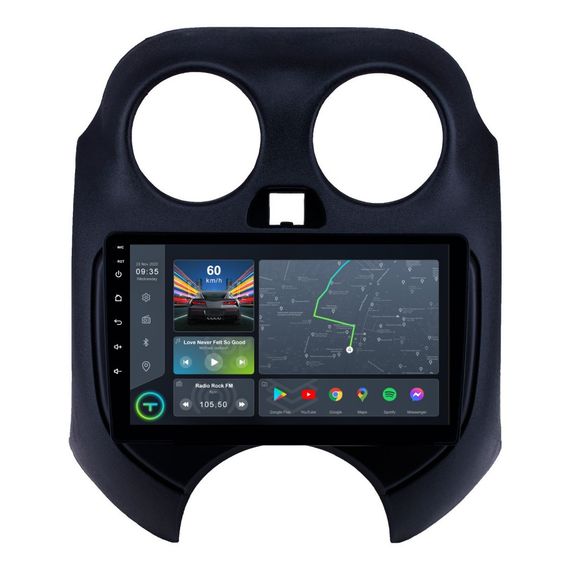 Штатна магнітола Torssen Nissan Micra/March 2010+, Renault Pulse 2011+ F9432 4G Carplay DSP | Зображення 1