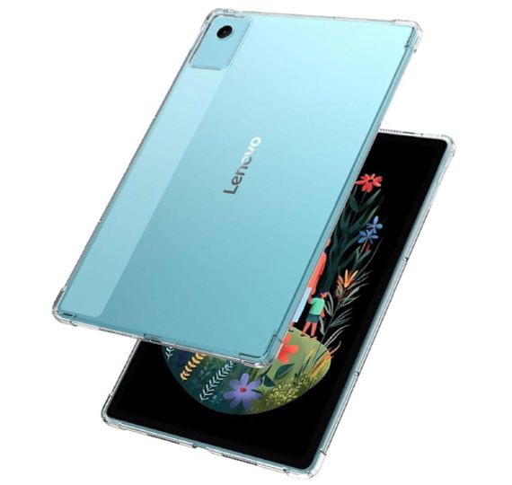 Силиконовый чехол бампер Primolux Silicone для планшета Lenovo Idea Tab Plus 12.1" / Xiaoxin Pad 12.1" - Clear | Зображення 4