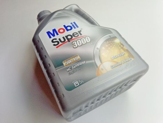 Олива моторна 5W-40 синтетична MOBIL Super 3000 X1 5 л. (150565)