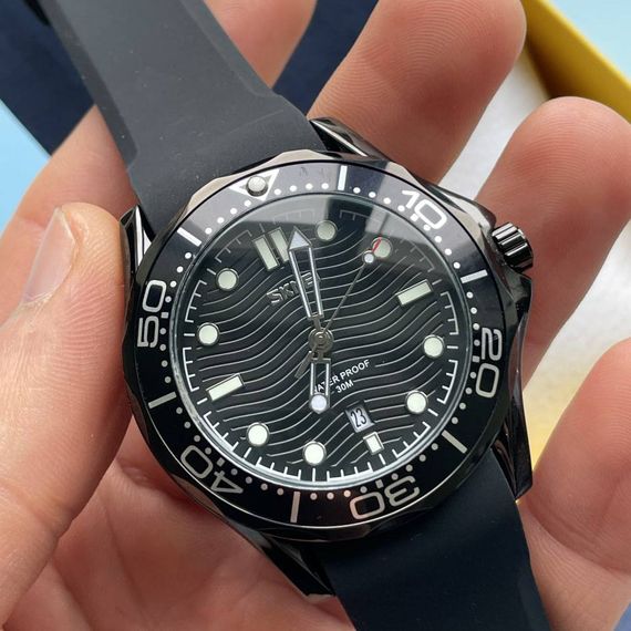 Чоловічий годинник Skmei 9276PBKBK Black-Black Silicone Strap | Зображення 5