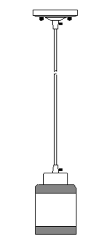 Люстра LK-734S/1 E27 WH+CH