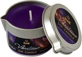 Массажная свеча - Vibratissimo Crazy Purple, 50 мл Sex Aura
