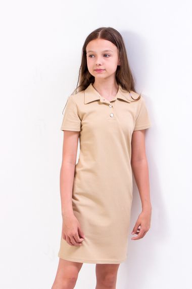 Сукня-поло для дівчинки Носи своє 170 Бежевий (p-10980-119201)