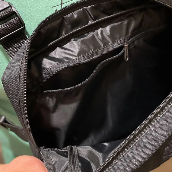 Рюкзак через плече військова барсетка, Практична сумка-месенджер, Чоловіча брезентова сумка через плече QH-76 | Зображення 1