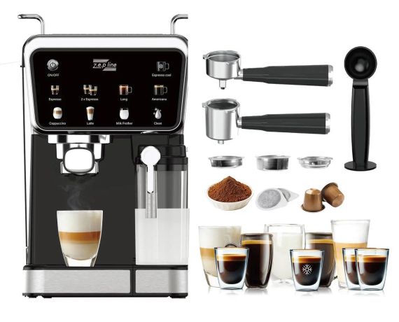 Кавомашина Zepline ZP-6803/3000 Вт, 20 Bar, 8 напоїв, ESPRESSO COOL | Зображення 4