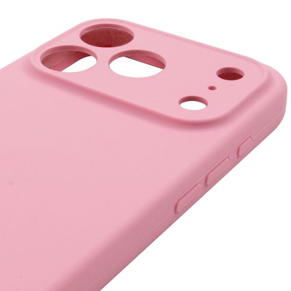 Чохол Silk Full Camera Protective (AA) NO LOGO для Apple iPhone 17 Pro (6.3") Рожевий / Light pink | Зображення 3