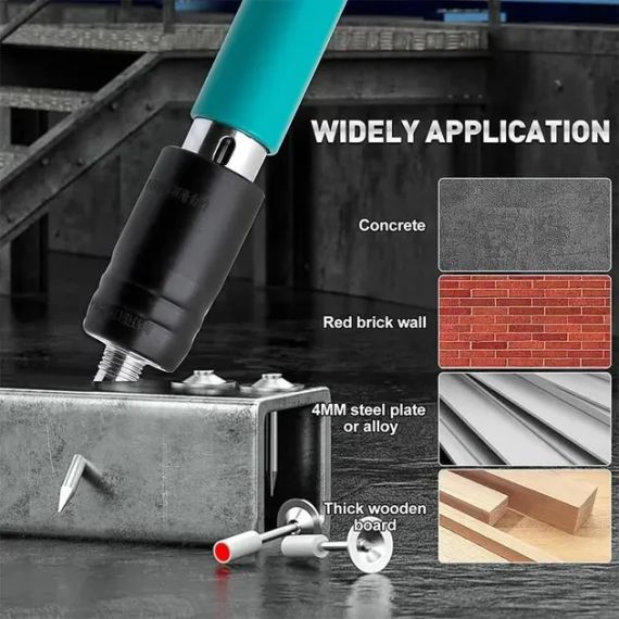 Ручний гвоздозабивний степлер пістолет у пластиковому кейсі The ceiling artifact AND-9 | Зображення 5