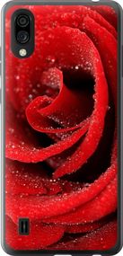 Чехол на ZTE Blade A5 2020 Красная роза "529u-2111-17620"