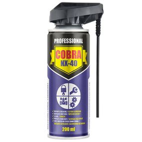 Змазка NOWAX COBRA NX-40 200 мл Спрей багатоцільовий NX20600
