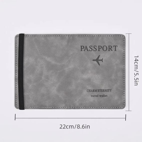 Гаманець із штучної шкіри для подорожей Travel wallet charm eternity | Зображення 1