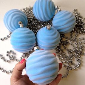 Набір новорічних іграшок 6 шт 8 см | прикраси ялинкові українські патріотичні | новорічні іграшки зефір оксами