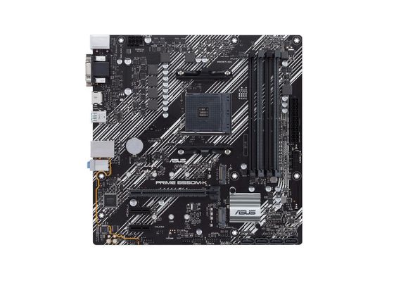 Материнcька плата ASUS PRIME B550M-K sAM4 B550 4xDDR4 M.2 HDMI DVI D-Sub mATX 90MB14V0-M0EAY0