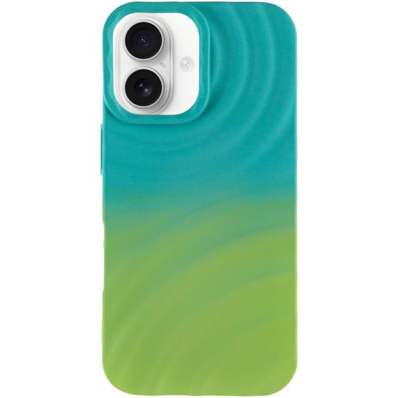 Чохол TPU ColorWave для Apple iPhone 16 (6.1") Marine Green / Mint | Зображення 1