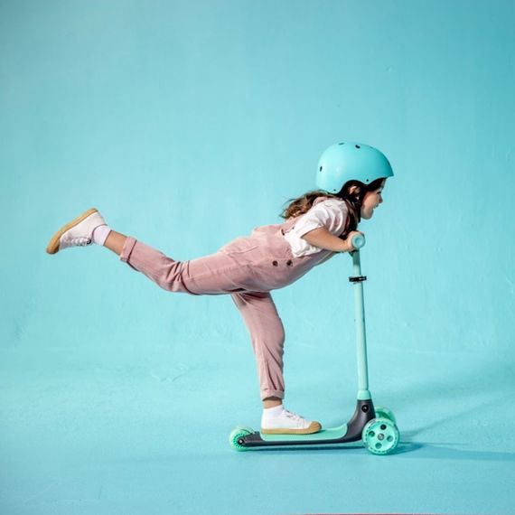 Дитячий самокат YVolution YGlider KIWI зелений Y101259 | Зображення 1