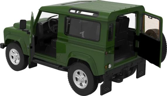 Машинка Rastar Land Rover Defender на радіокеруванні. 1:14. Зелений | Зображення 1