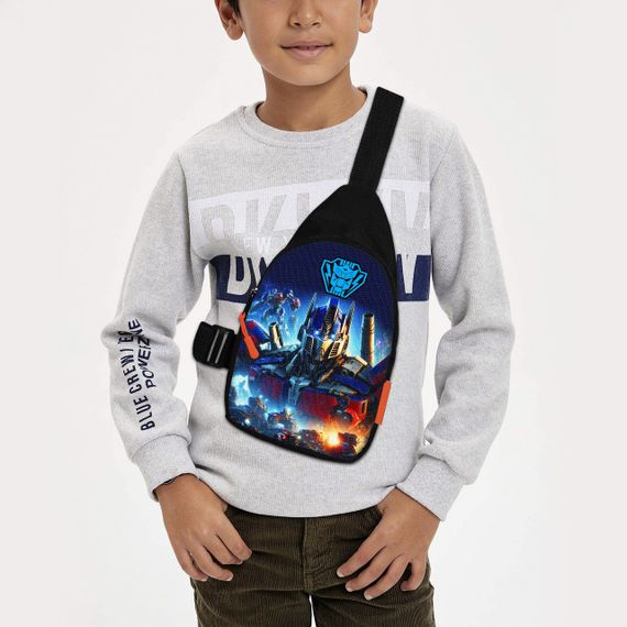 Сумка через плече дитяча Трансформери 29х17 см сумка слінг для хлопчика (02223)