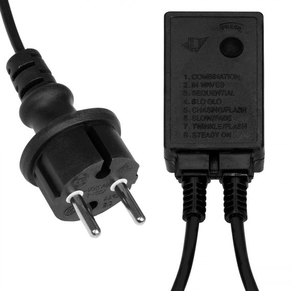 Гірлянда вулична (зовнішня) дюралайт Springos Rope Lights 10 м 240 LED CL1201 Cold White | Зображення 5