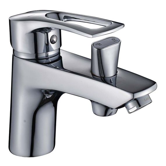 Змішувач для умивальника Haiba HANSBERG 001 з виходом для гігієнічної лійки HB0821