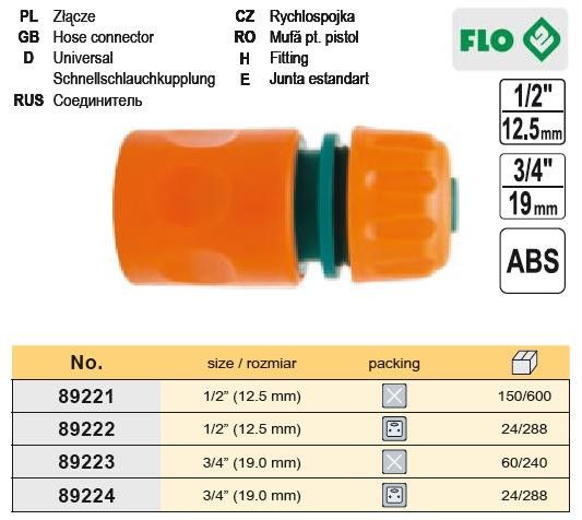 Муфта сполучна швидкознімна 1/2" VOREL-89221