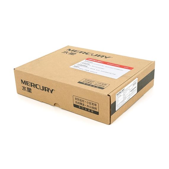 Коммутатор POE 48V Mercury S109P 8 портов POE + 1 порт Ethernet 10/100 Мбит/сек | Зображення 1