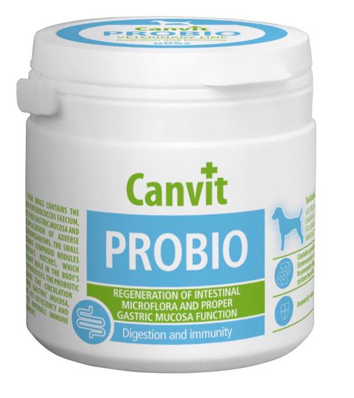 Вітаміни з пробіотиками для собак Canvit Probio For Dogs, 100 гр