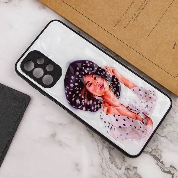 TPU+PC чехол Prisma Ladies для Samsung Galaxy A23 4G TPU+PC, Girl in a hat | Зображення 2