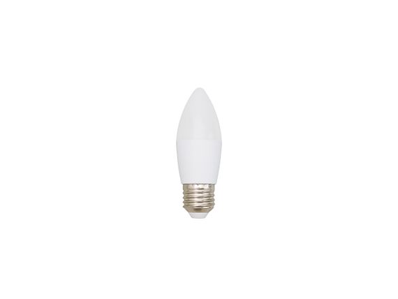 Лампа светодиодная LED E27 8W WW C37 | Зображення 1