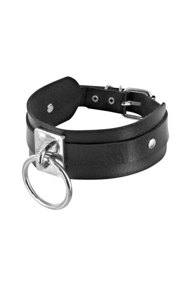 Нашийник c кільцем Fetish Tentation Choker Ring Sex Aura