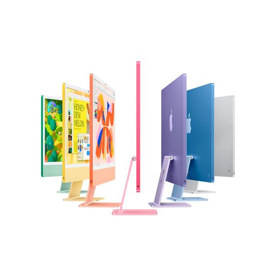 Компьютер Apple 24&quot; iMac Retina 4.5K / Apple M4 (10-c/CPU, 10-c/GPU), 16, 512, Blue (MWV33UA/A) | Зображення 3