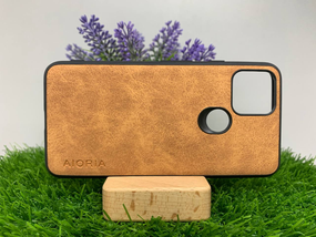 Чохол накладка Google Pixel 5 нубук бежевий